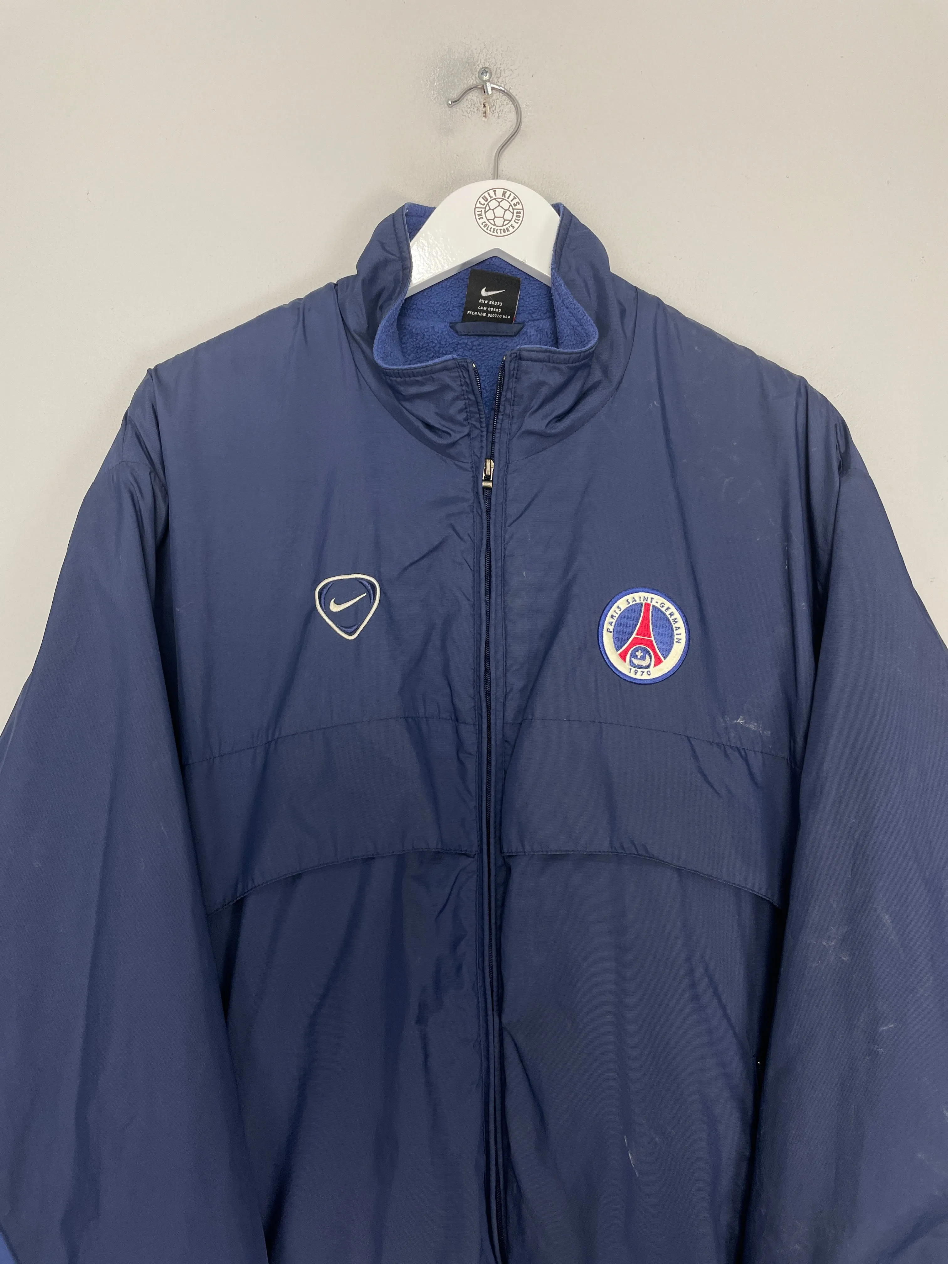 1998/99 PSG FLEECE LINED COAT (M) NIKE