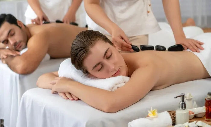 60-Minute Full Body Hot Stone Massage for 1 or 2 at City Lodge Hotel, Menlo Park