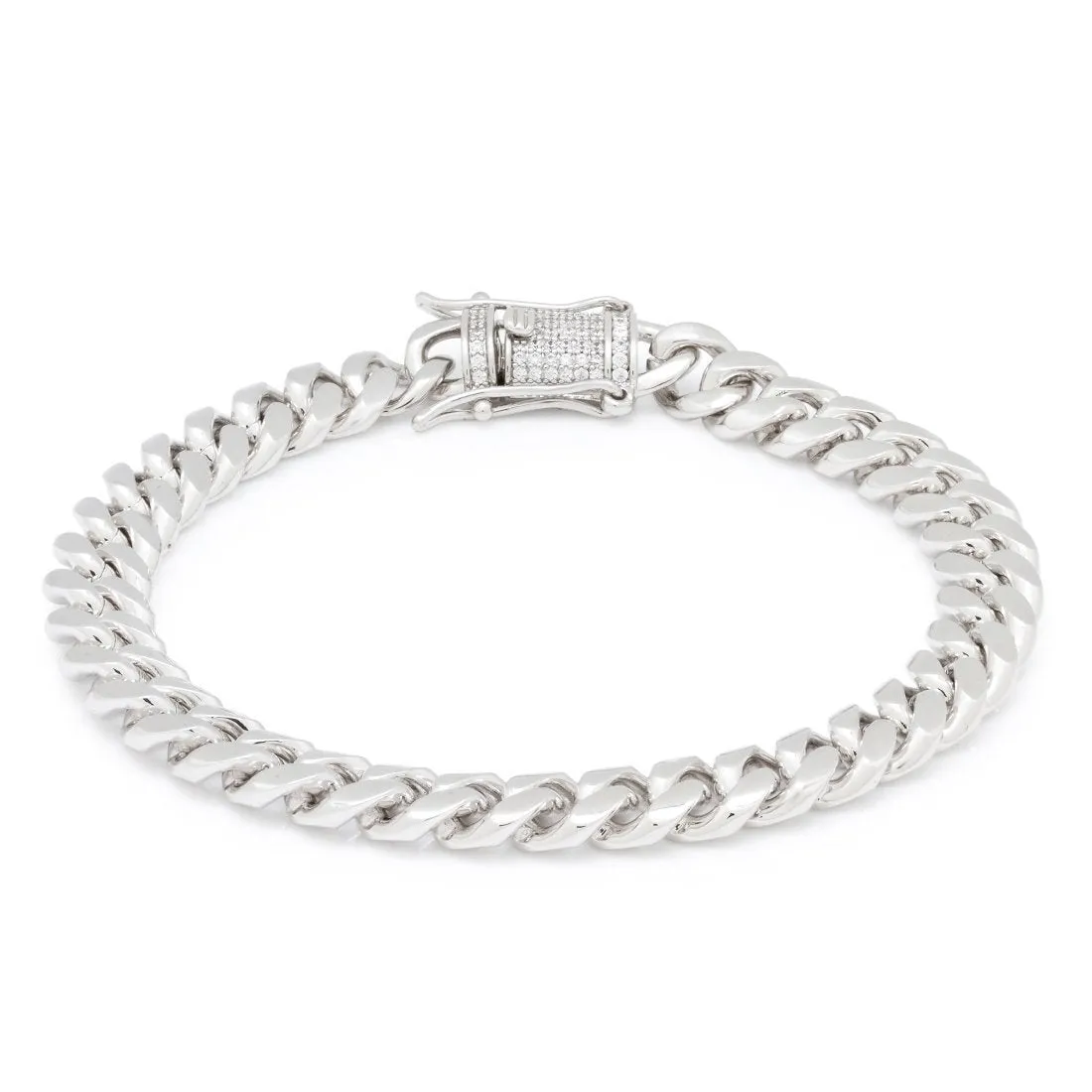 8mm Miami Cuban Link Bracelet