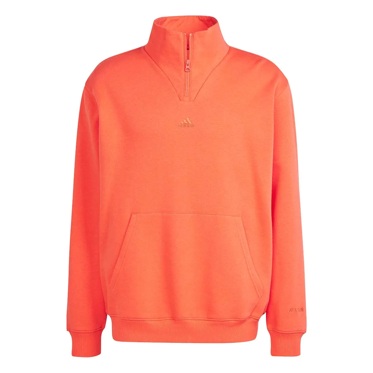 adidas All Szn 1/4 Zip Top - Mens - Bright Red