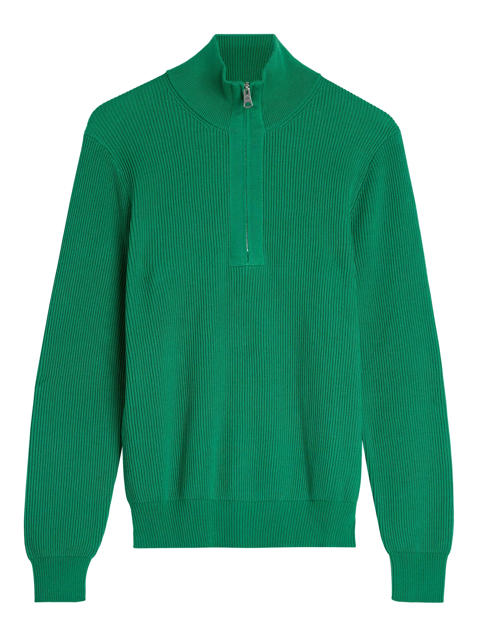 Alex Half Zip Knitted Sweater / Bosphorus