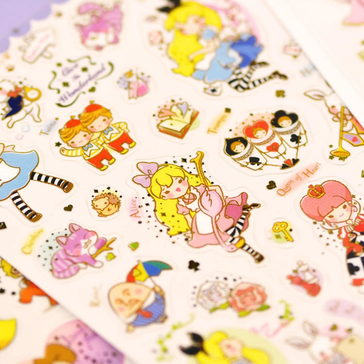 Alice Fairy Tale Waterproof Sticker