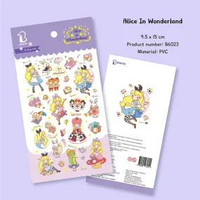 Alice Fairy Tale Waterproof Sticker