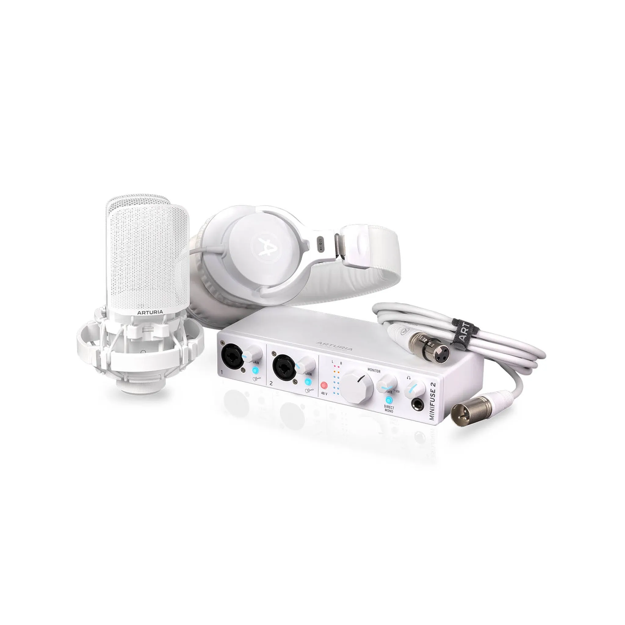 Arturia MiniFuse Recording Pack - White