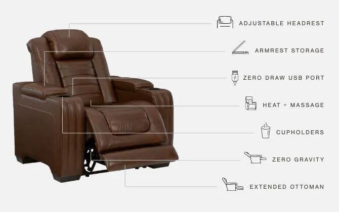 Backtrack - Pwr Recliner/adj Headrest