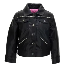 Black Mickey Spray Jacket