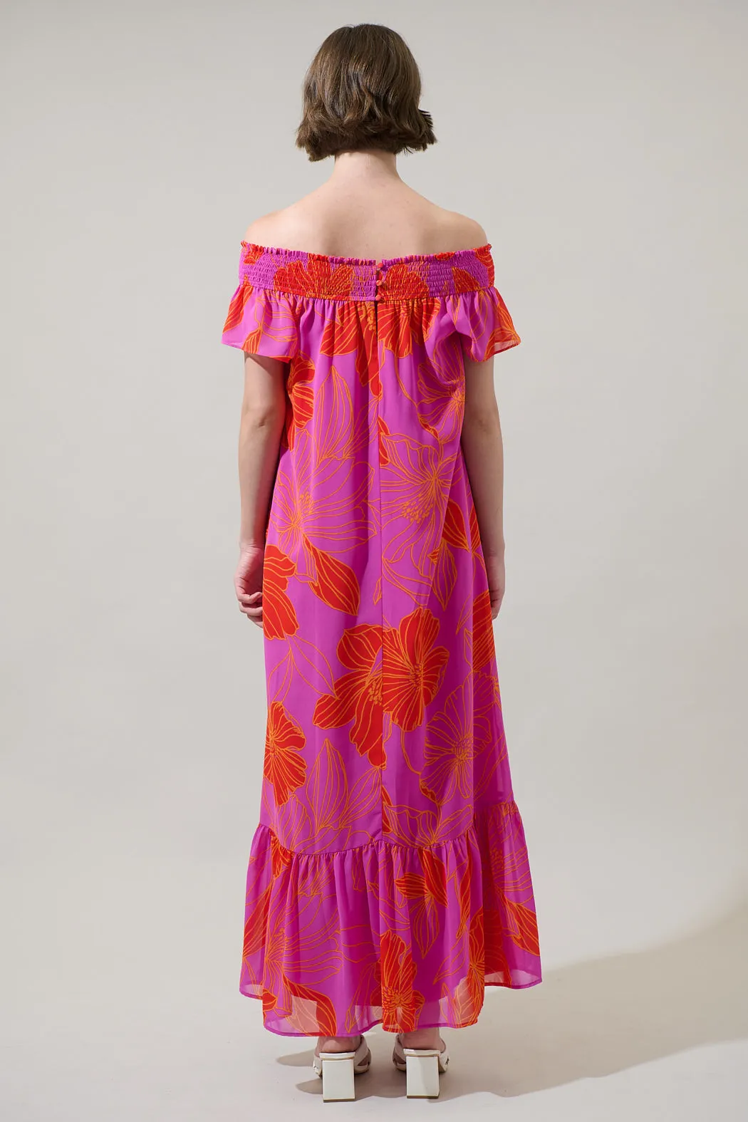 Blakeley Floral Jane Smocked Maxi Dress