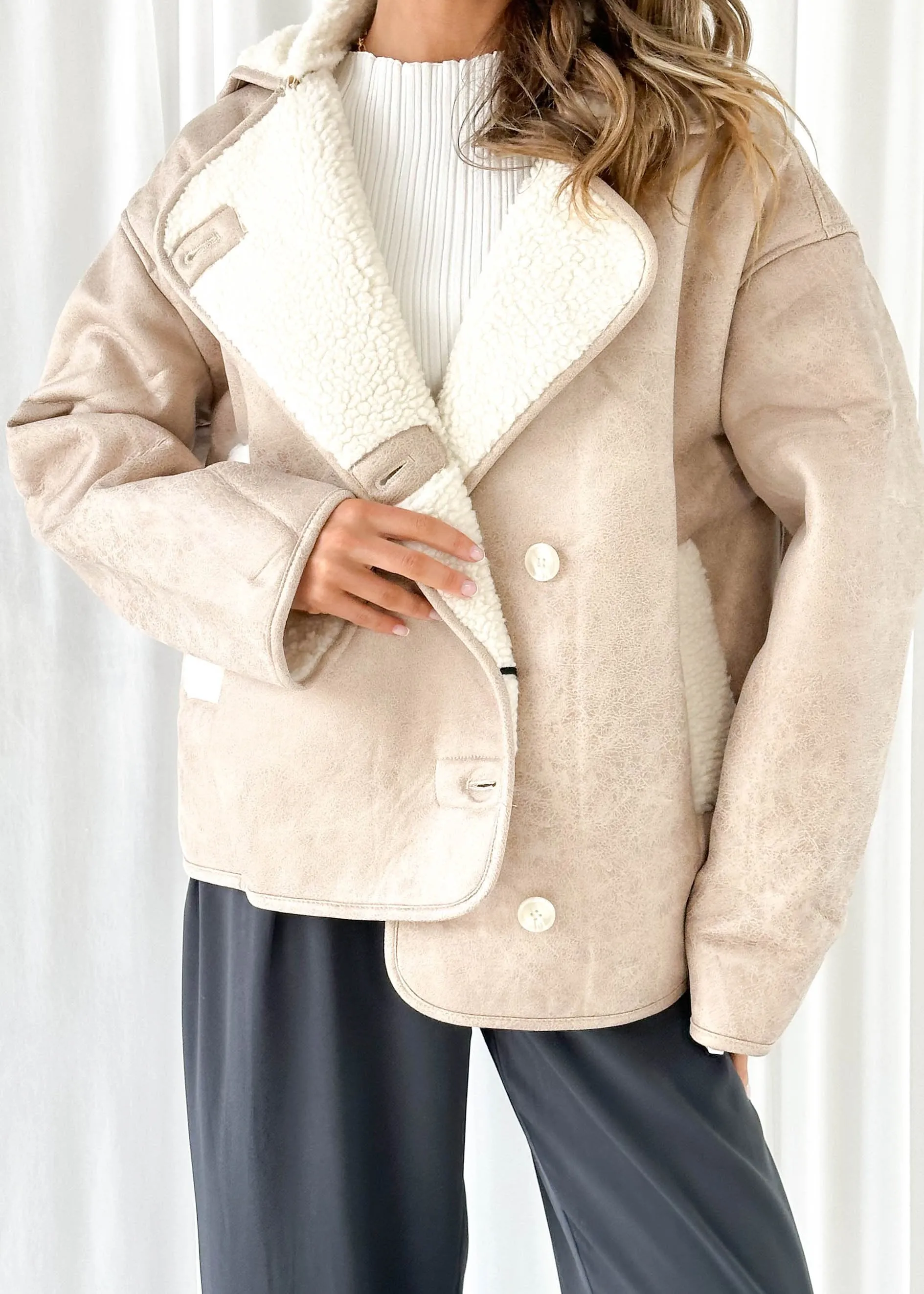 Brittany Jacket - Blush