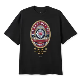 Brixton x Coors Banquet T-Shirt - Black