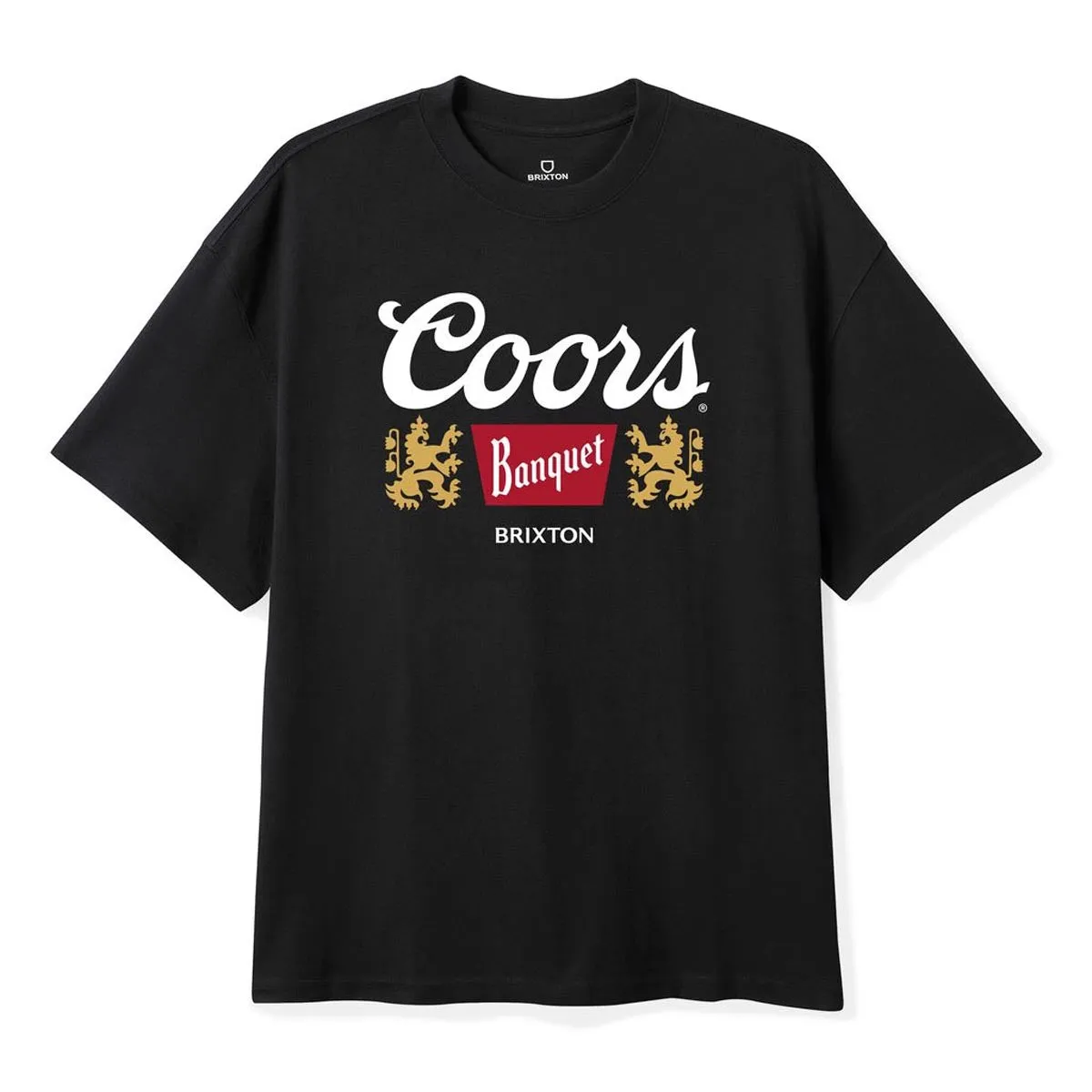 Brixton x Coors Griffin T-Shirt - Black