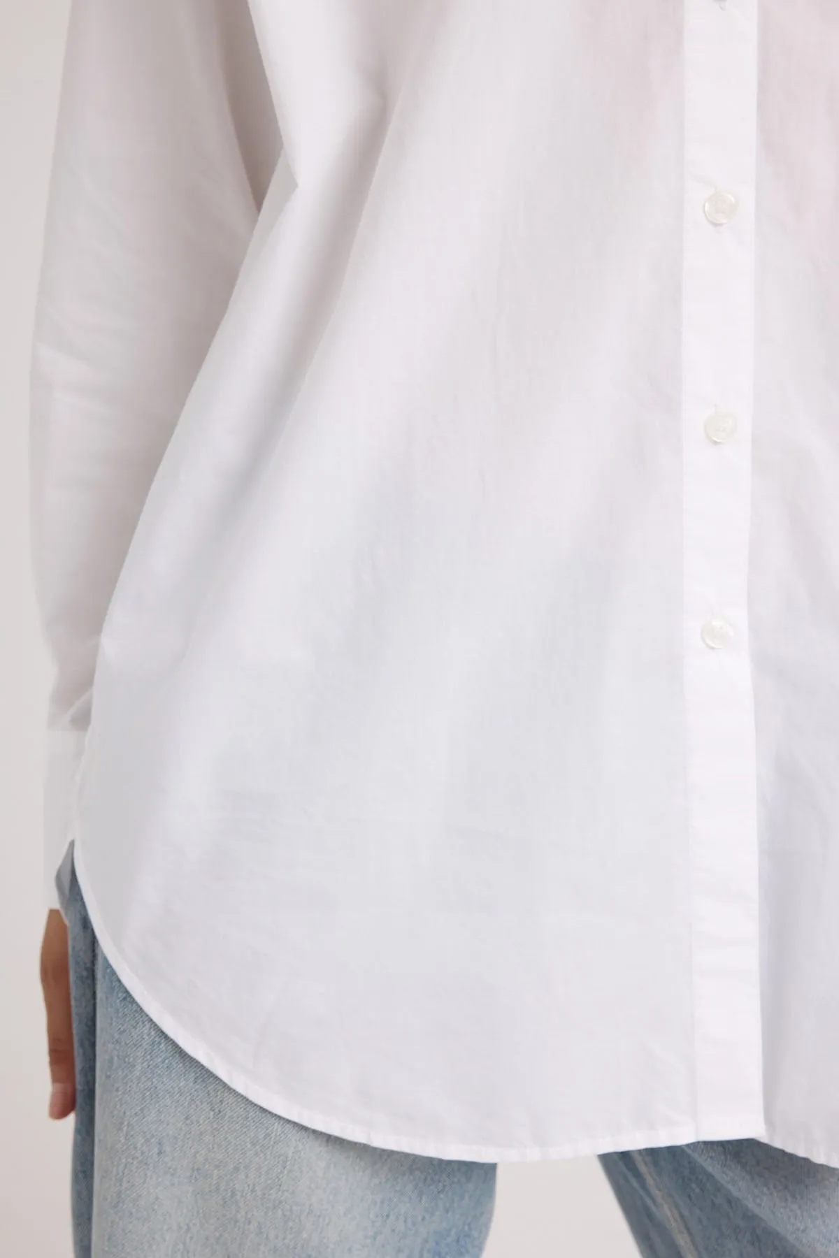 Calvin Klein Loose Monologo Shirt Bright White