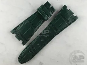 Capolavoro Emerald Green Alligator Leather Strap For Audemars Piguet Royal Oak Offshore