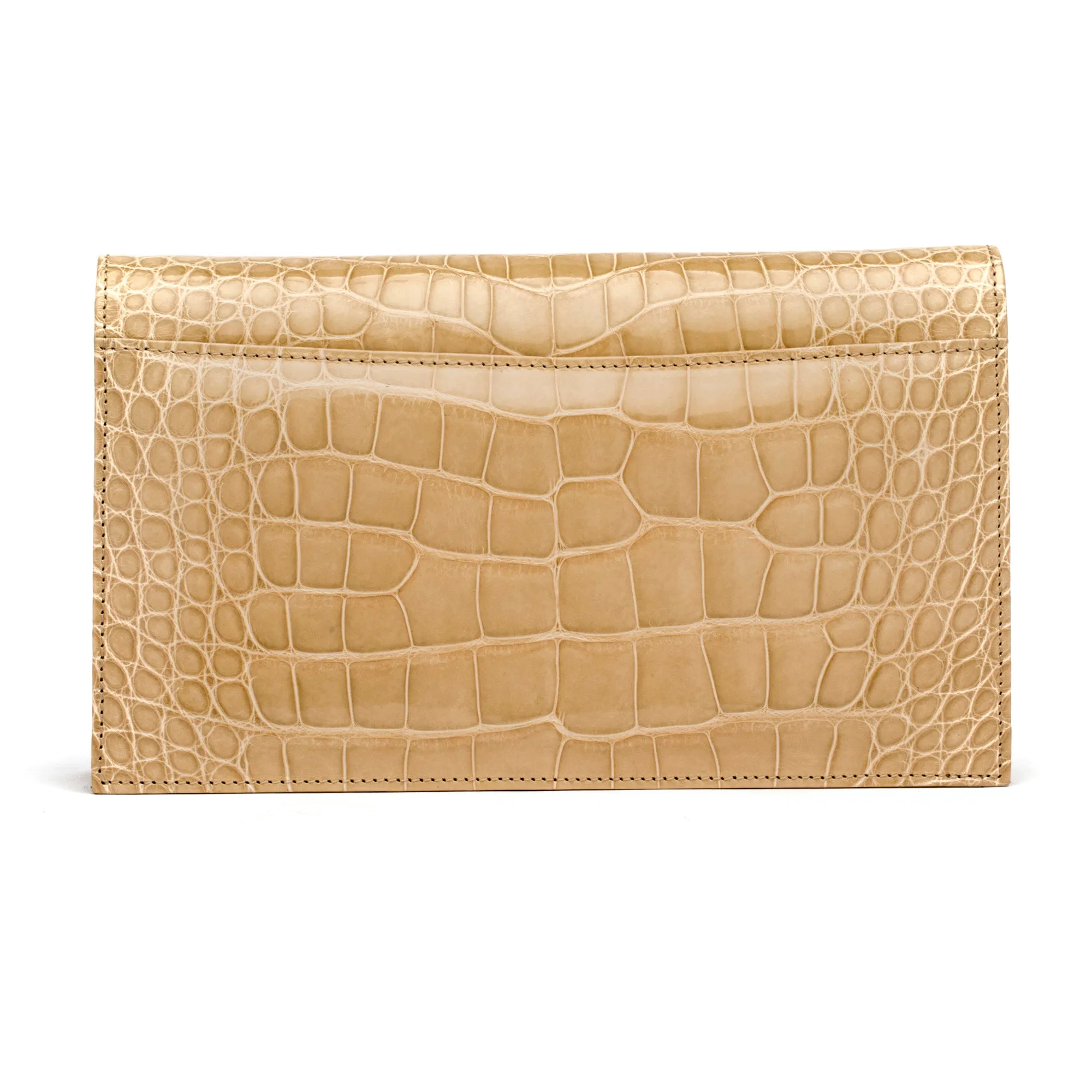 Capri Clutch in Creme