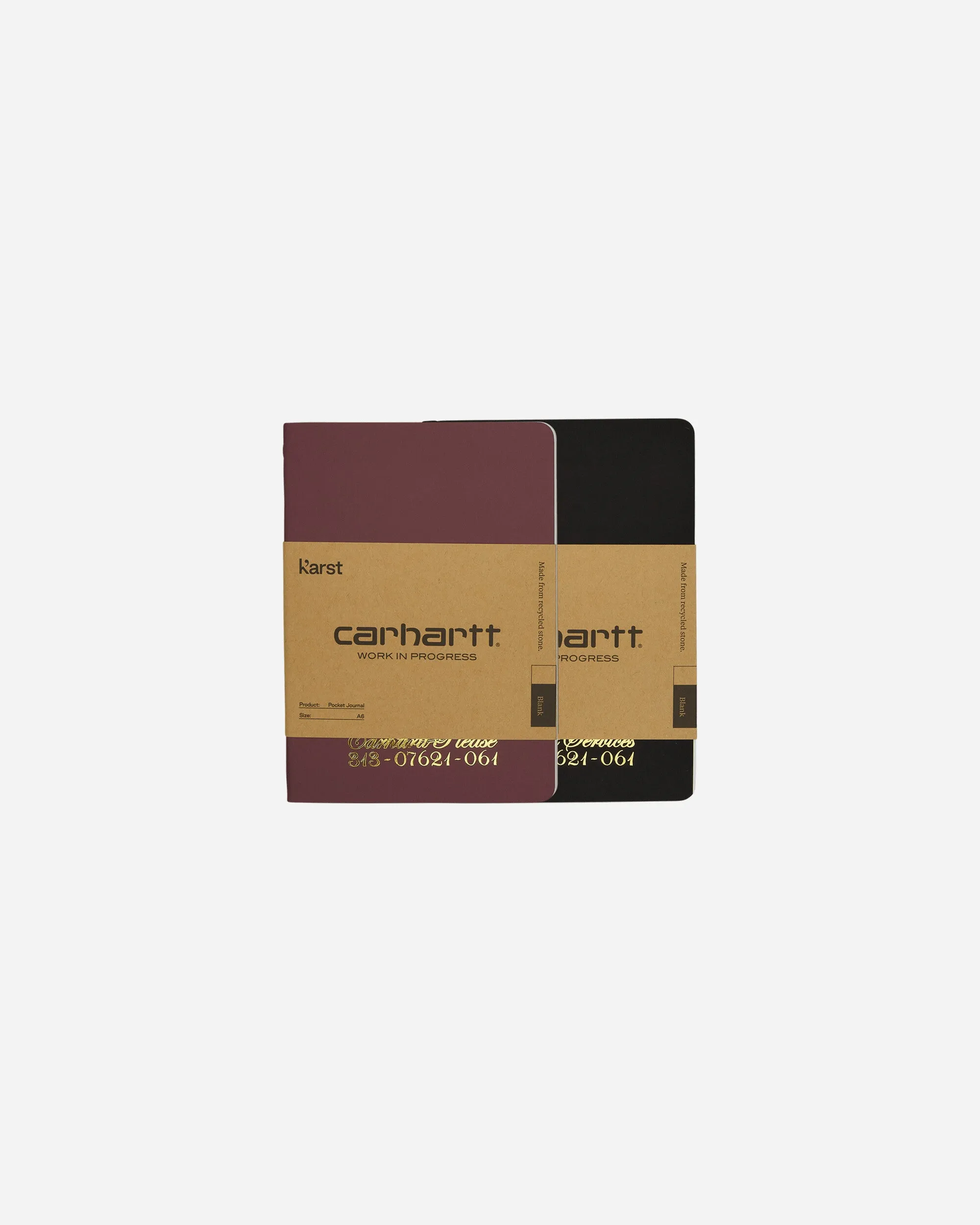 Carhartt Please Notebook Set Multicolor