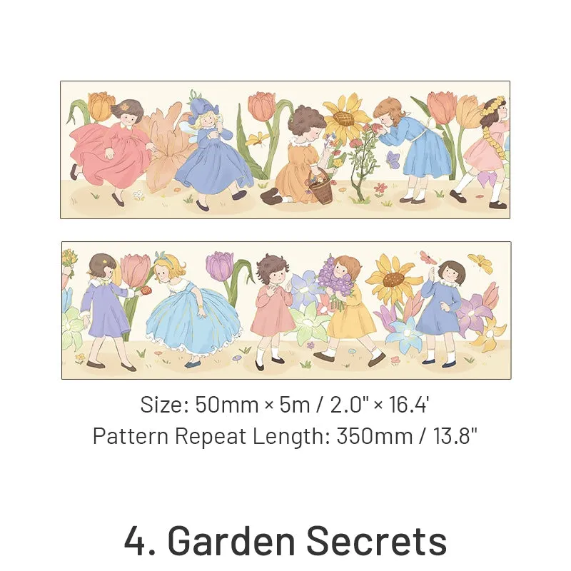 Cartoon Fairy Tale Hot Stamping Washi Tape