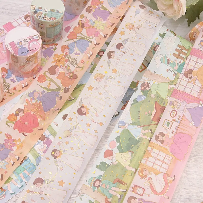 Cartoon Fairy Tale Hot Stamping Washi Tape