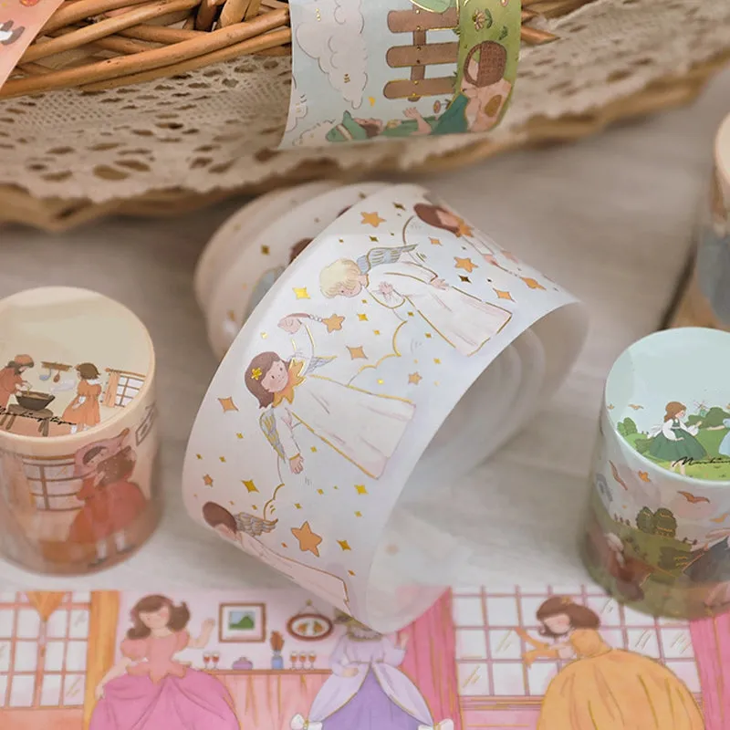 Cartoon Fairy Tale Hot Stamping Washi Tape