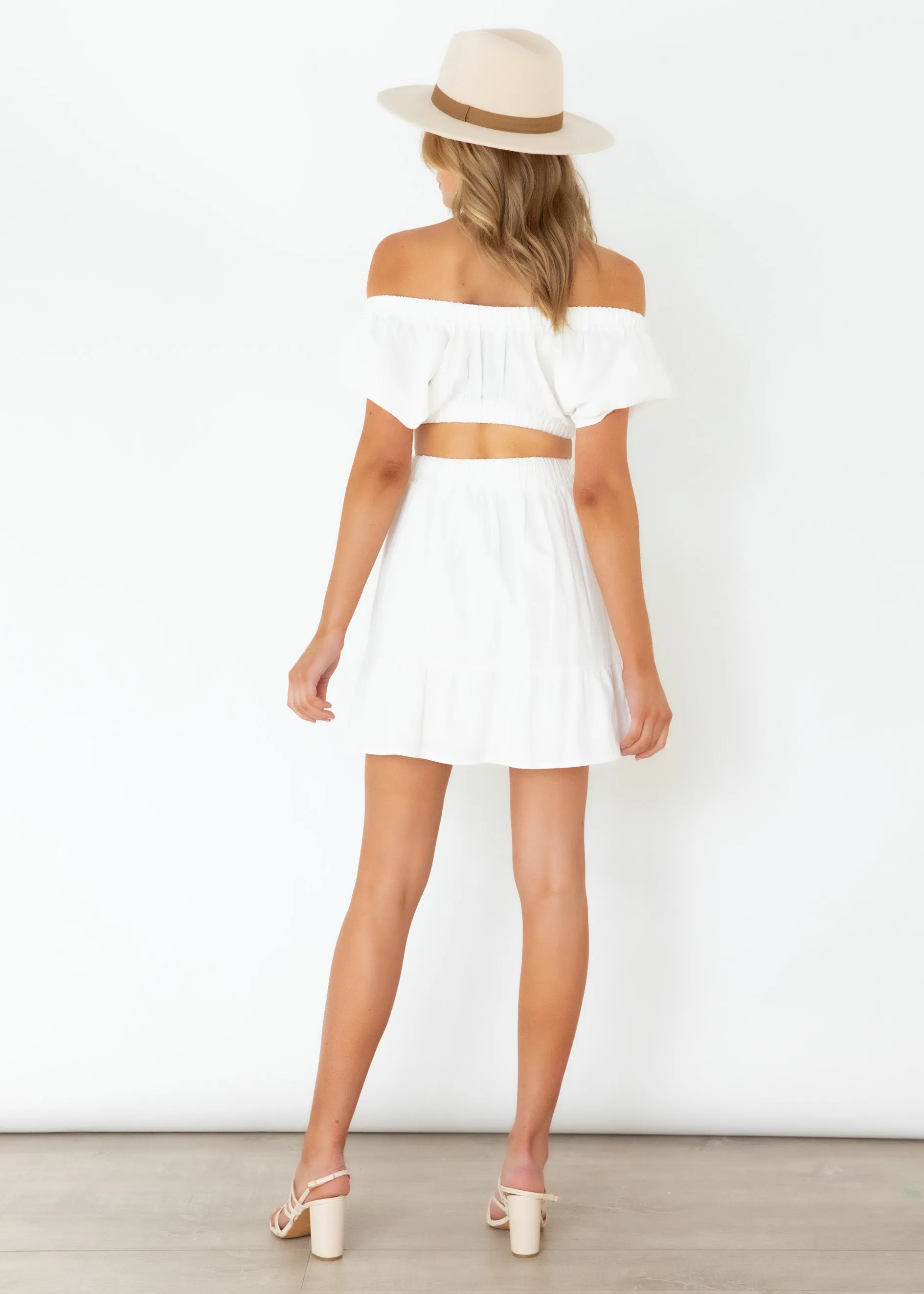 Clarice Crop - Off White