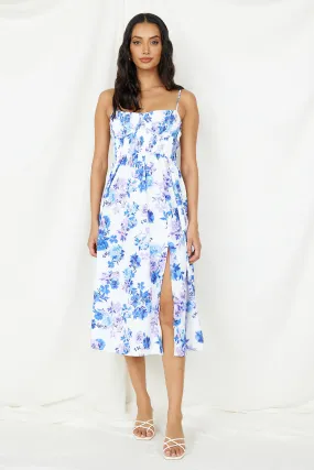 Coastal Living Midi Dress White