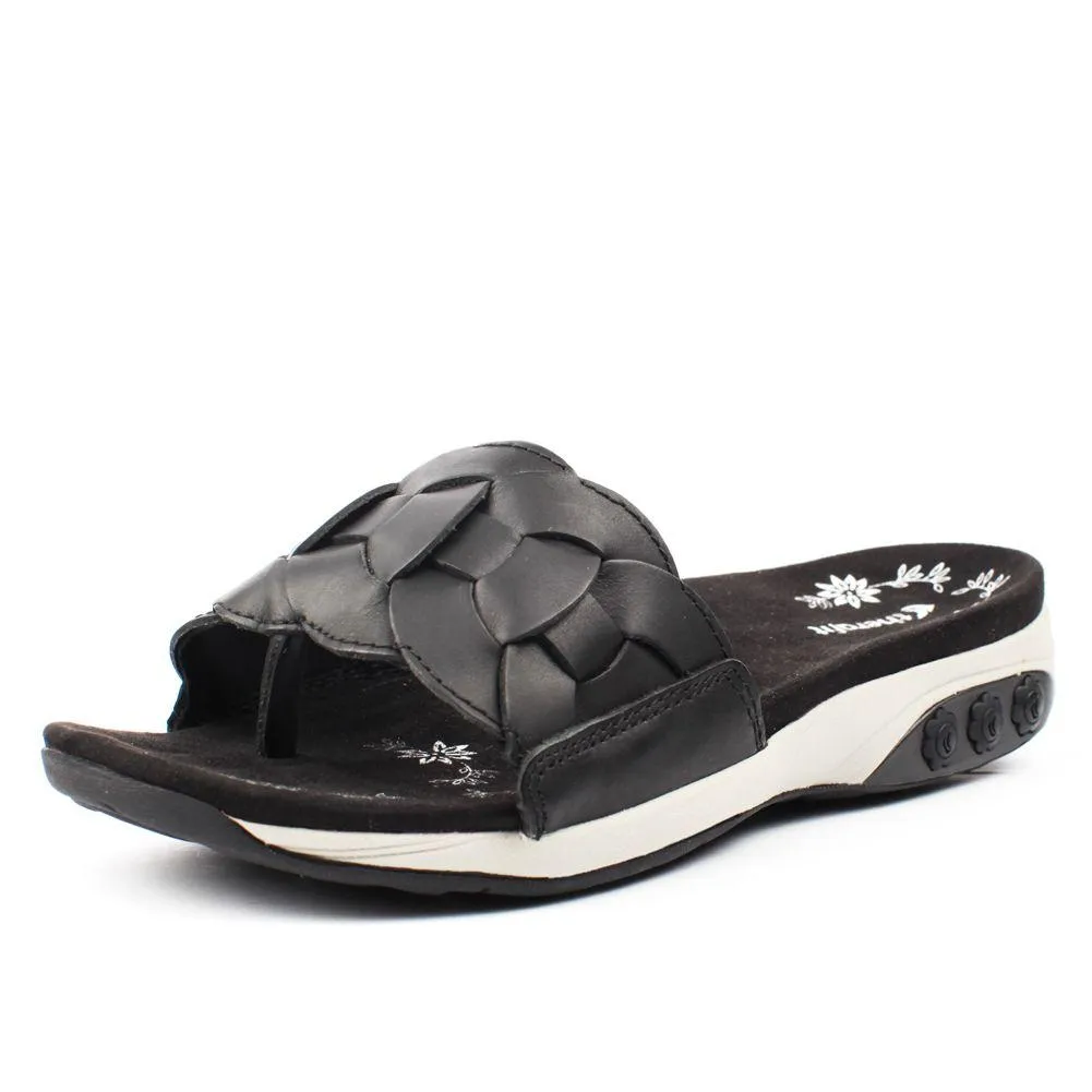 Delilah Women's Slide Leather Sandal