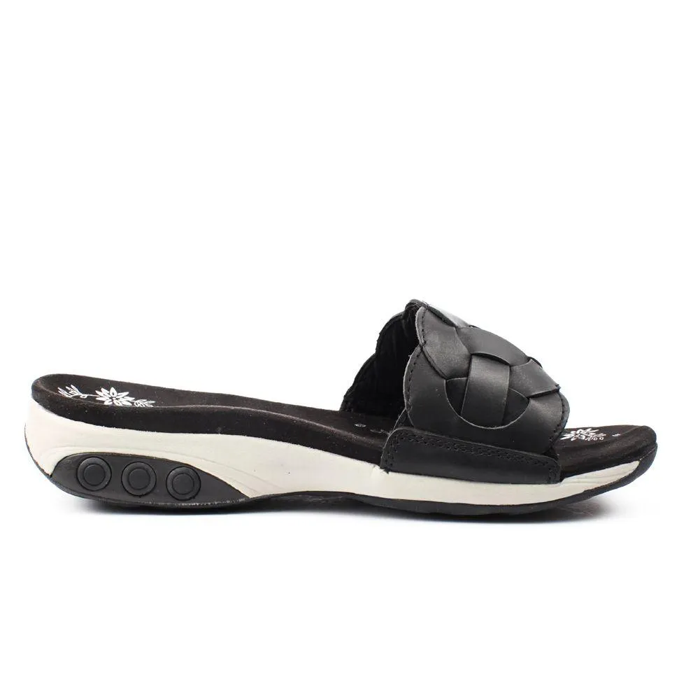 Delilah Women's Slide Leather Sandal