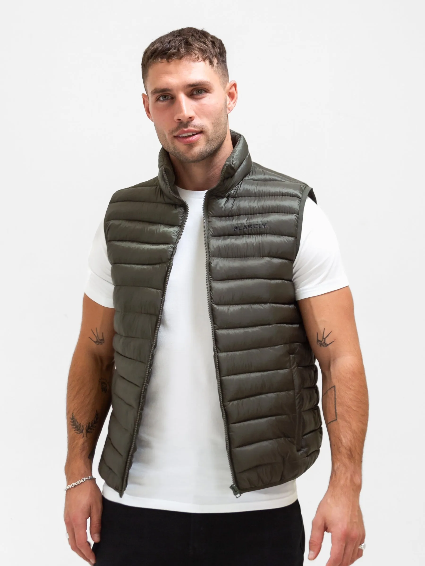 Ellis Lightweight Gilet - Dark Green