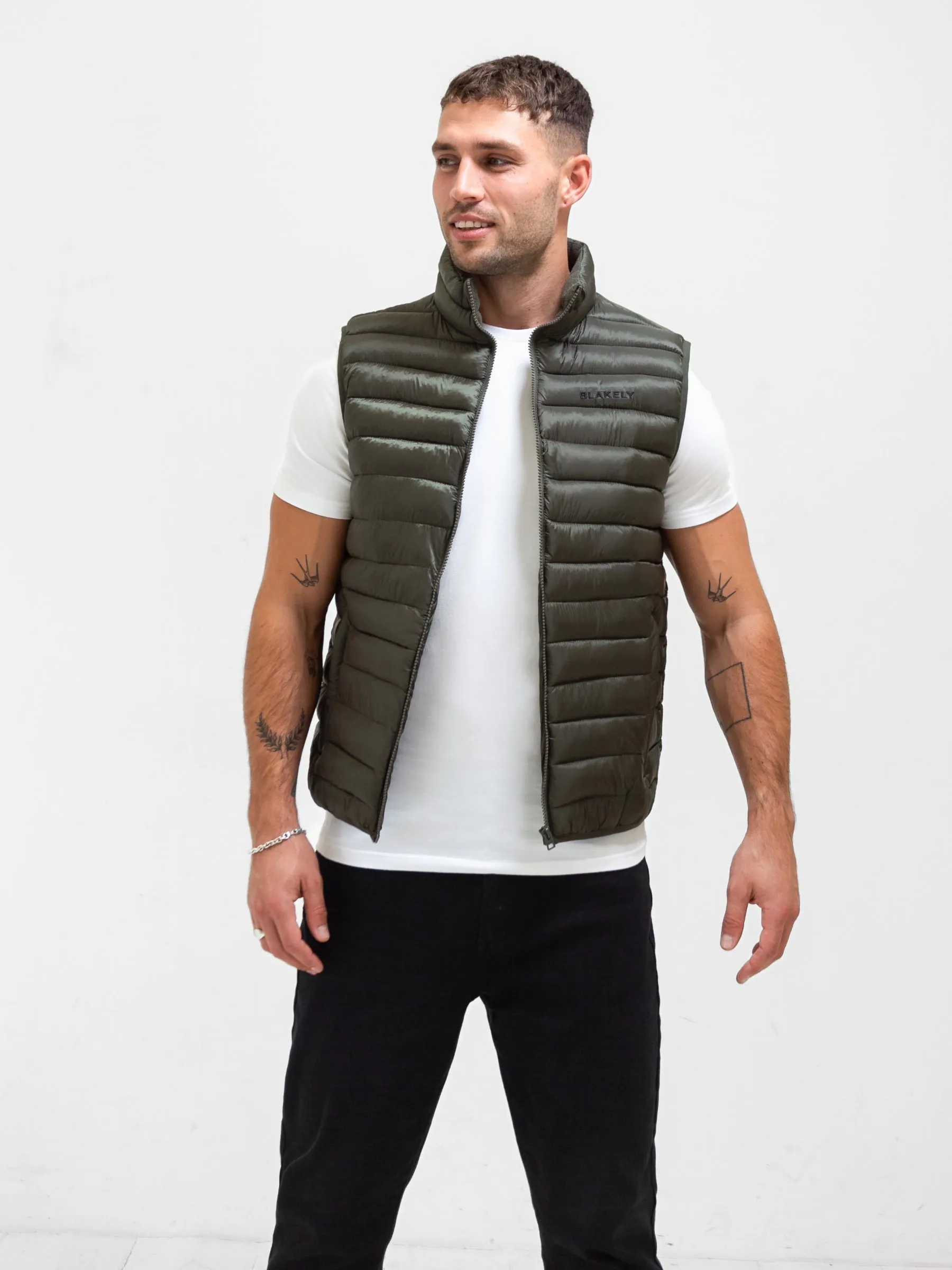 Ellis Lightweight Gilet - Dark Green