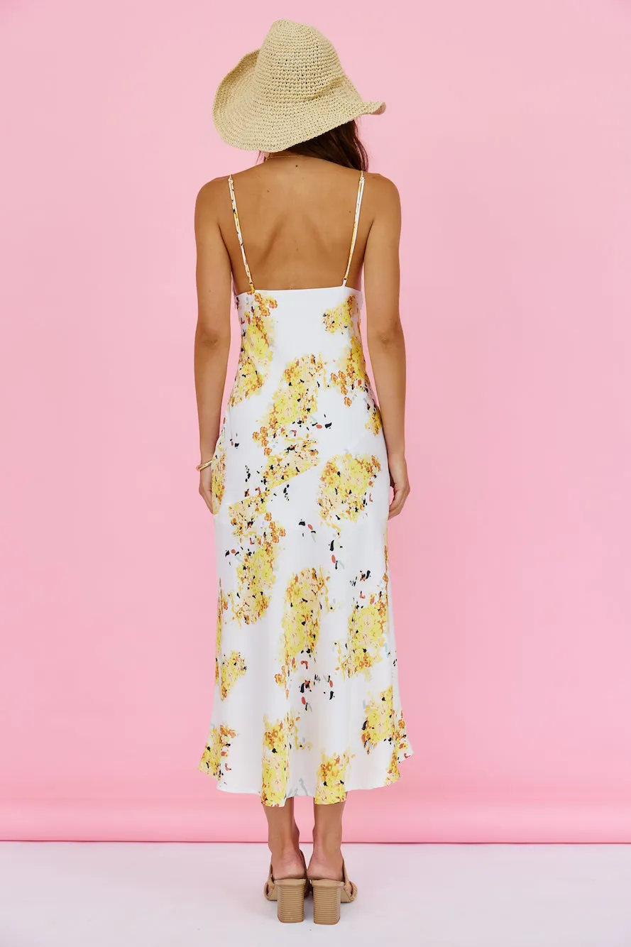 Embarkment Maxi Dress Yellow