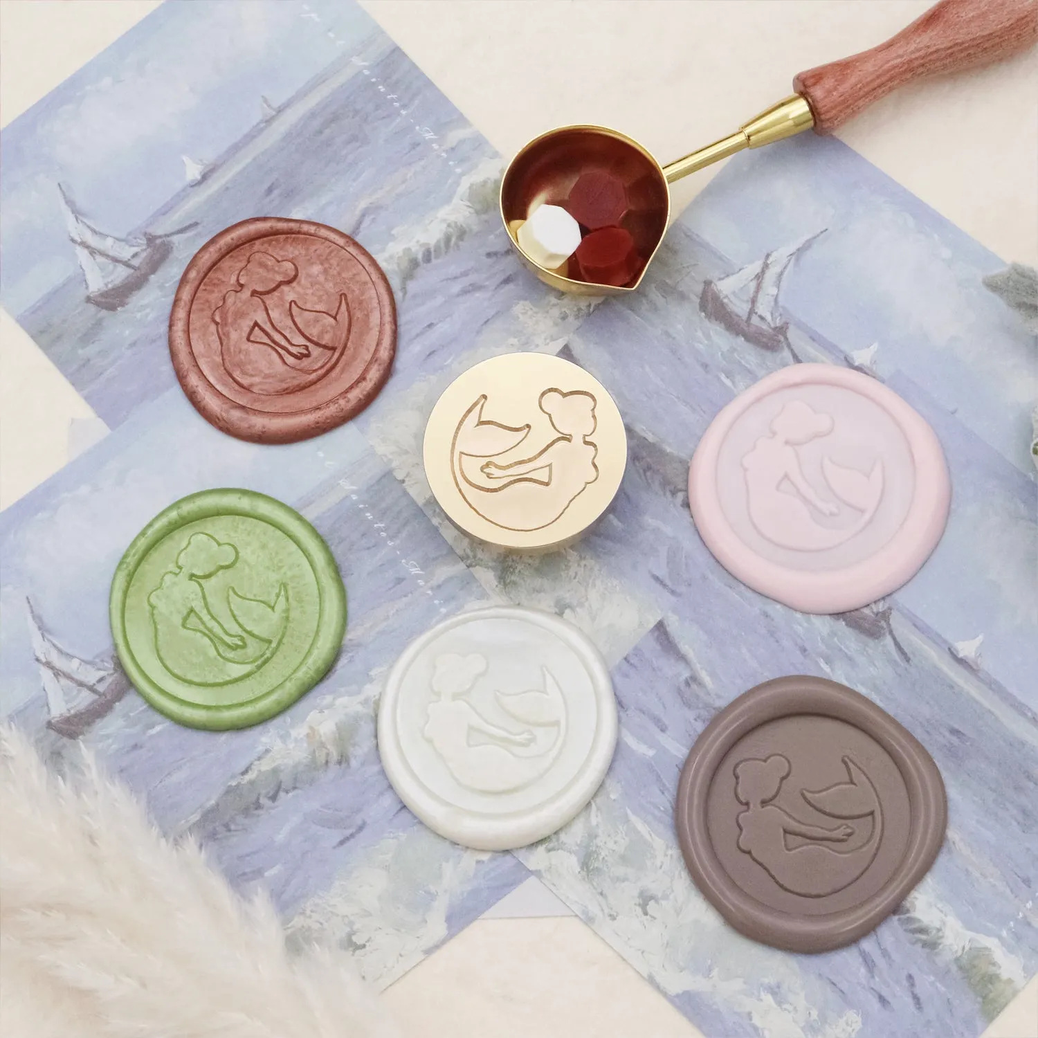 Fairy Princess Wax Seal Stamp (12 Designs)