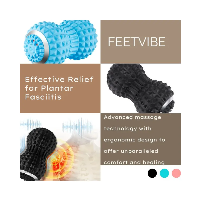 FeetVibe Plantar Fasciitis Foot Massage Roller