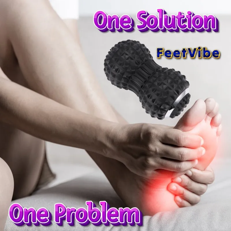 FeetVibe Plantar Fasciitis Foot Massage Roller