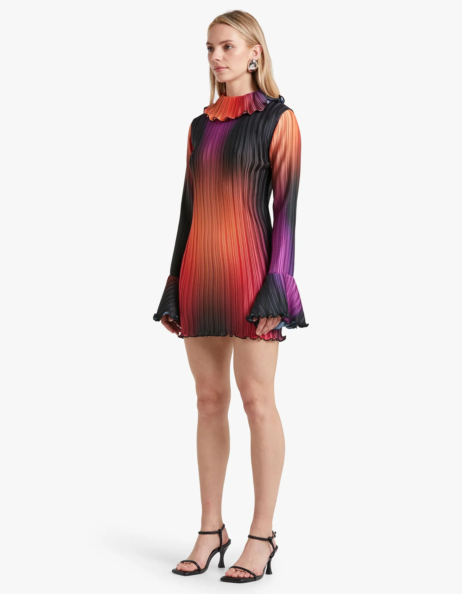 Gianni Sleeved Mini - Fire Ombre