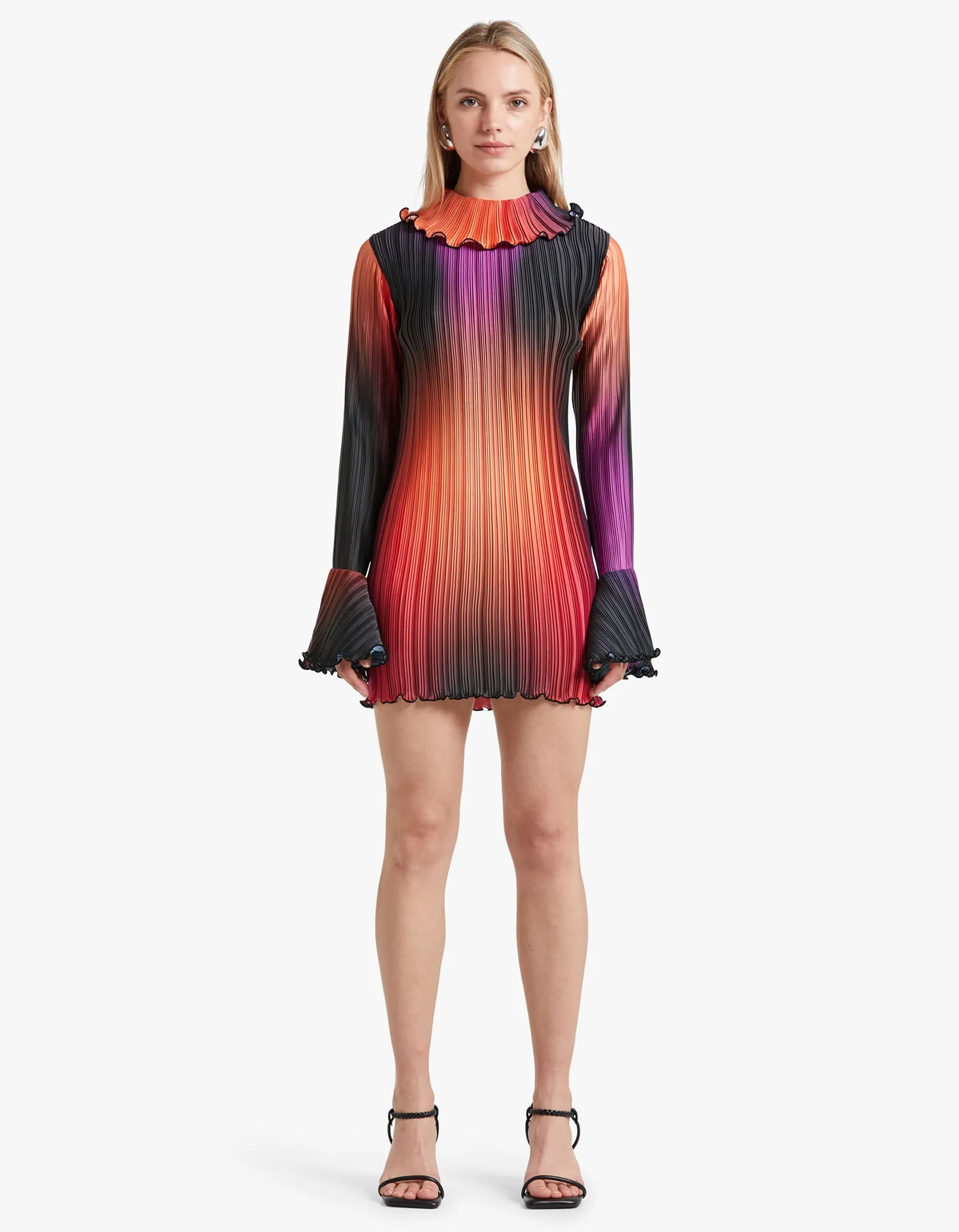 Gianni Sleeved Mini - Fire Ombre