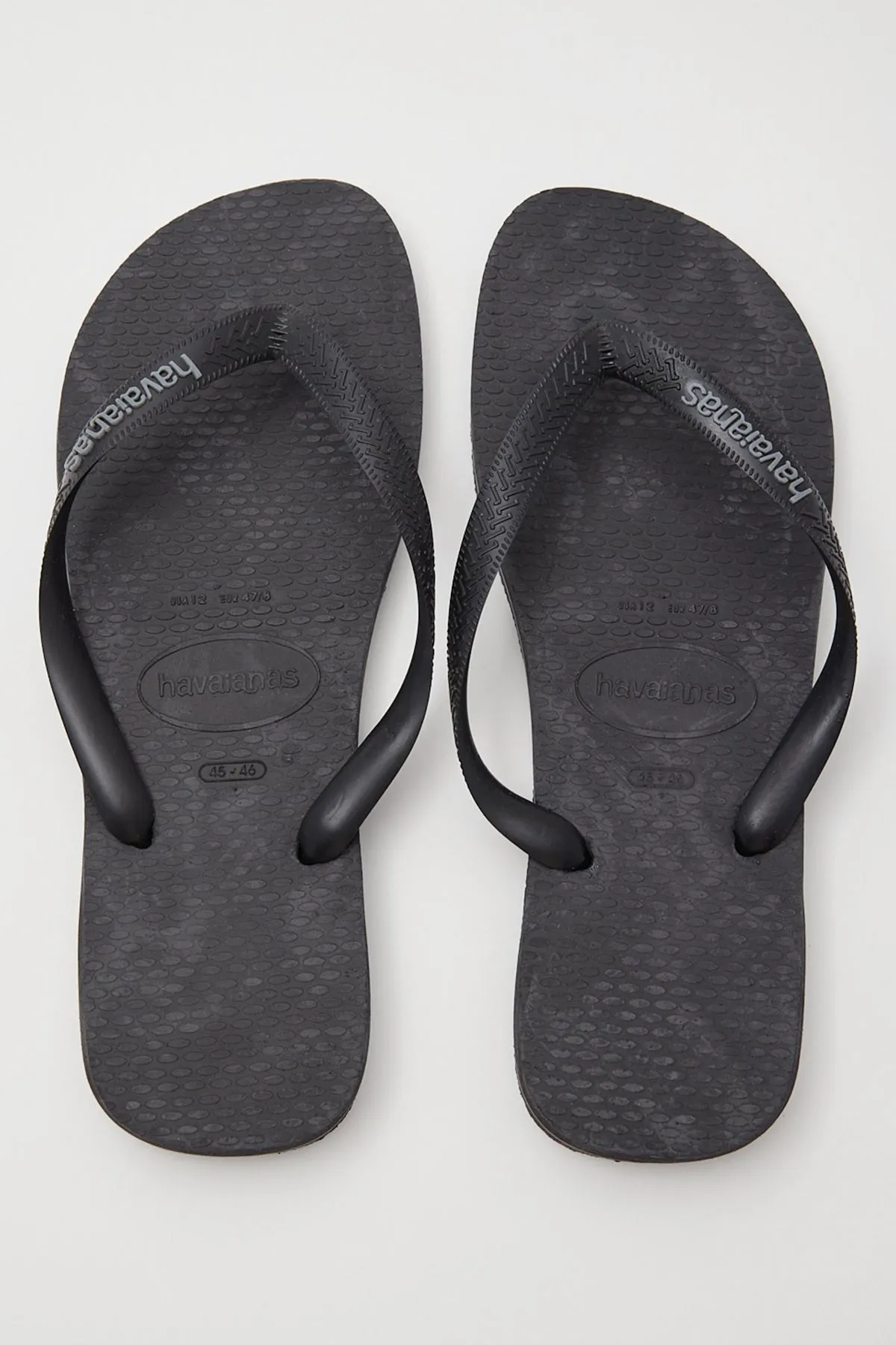 Havaianas Rubber Logo Black/Black/Grey