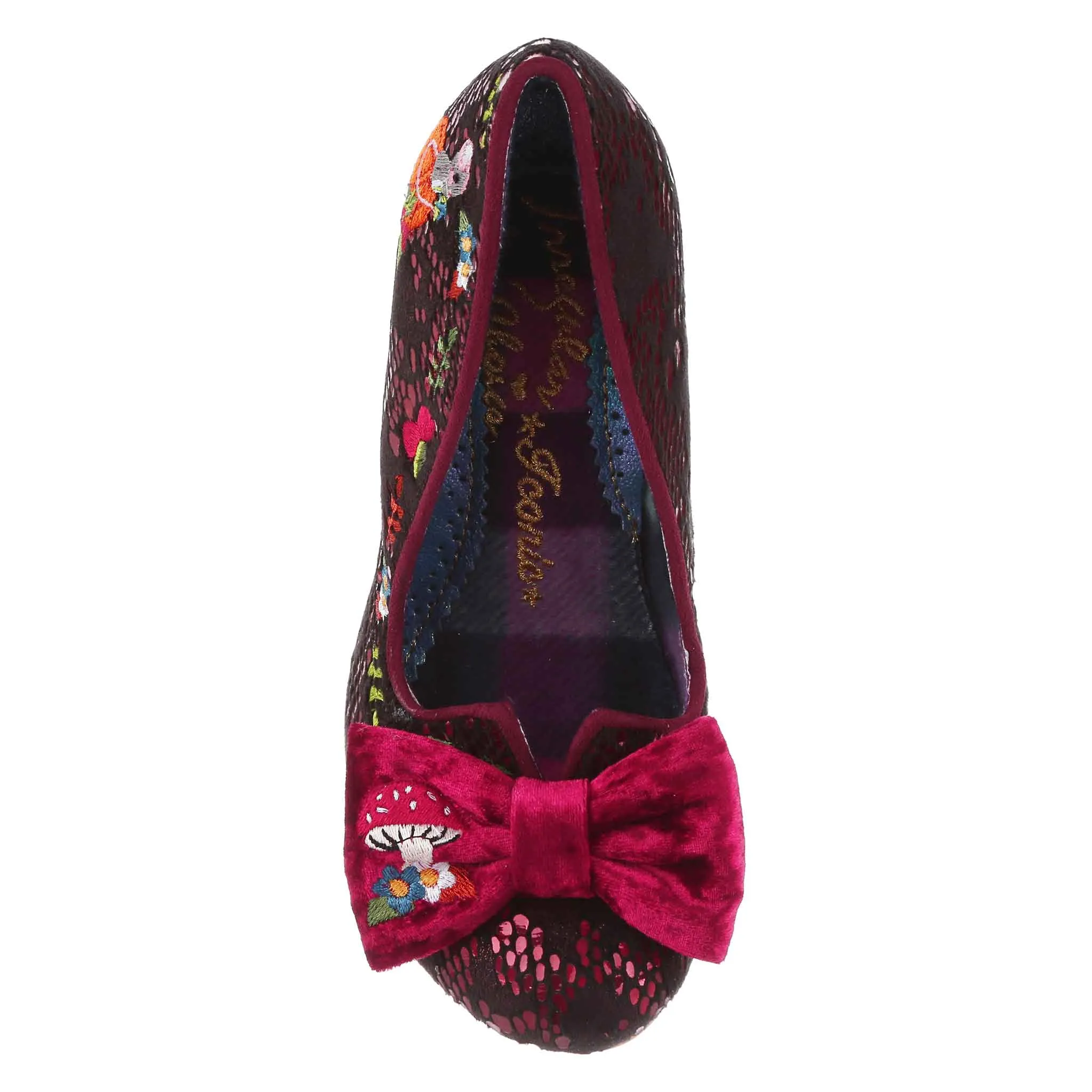 Irregular Choice Womens All Friends Together High Heel - Red