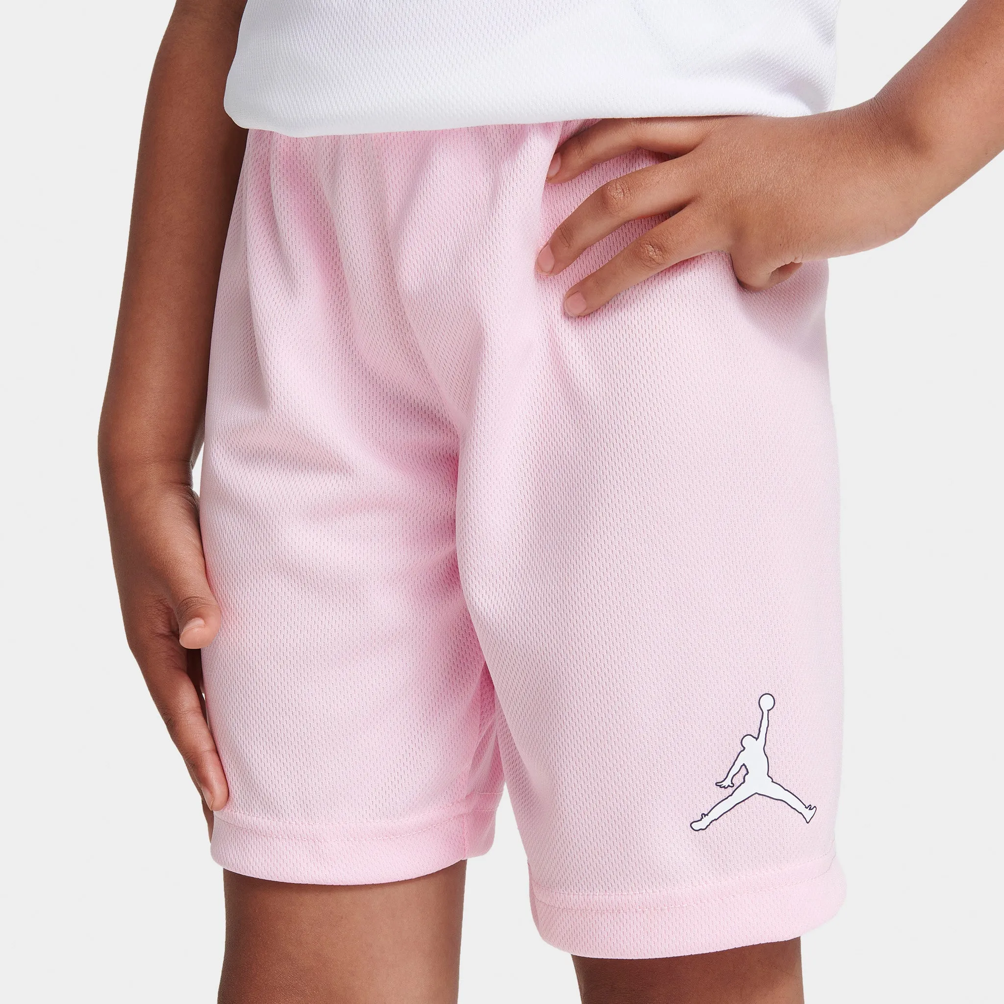 Jordan Child Girls' AJ23 Jersey and Shorts Set White / Pink