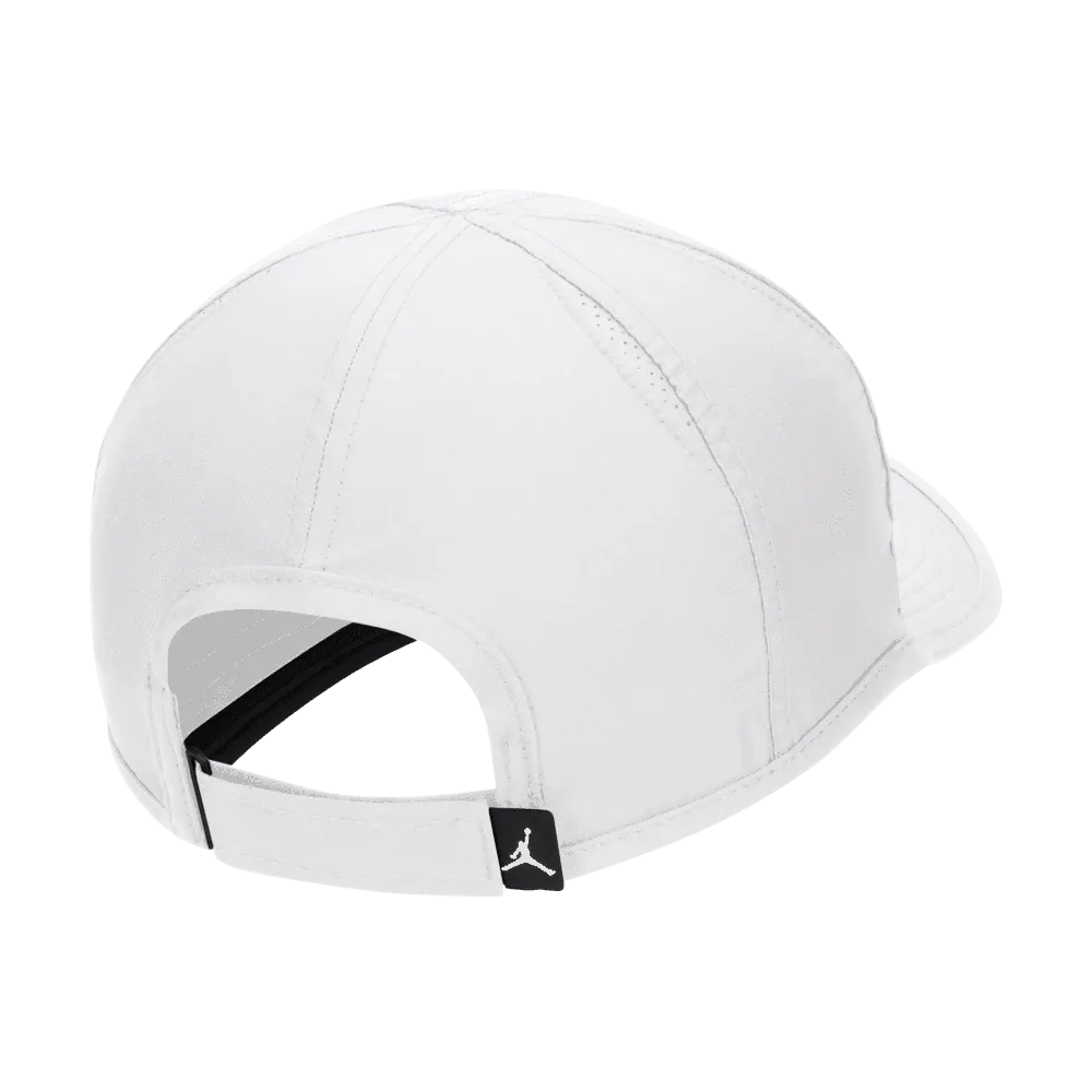 Jordan Dri-FIT Club Unstructured Curved Bill Cap 'White'