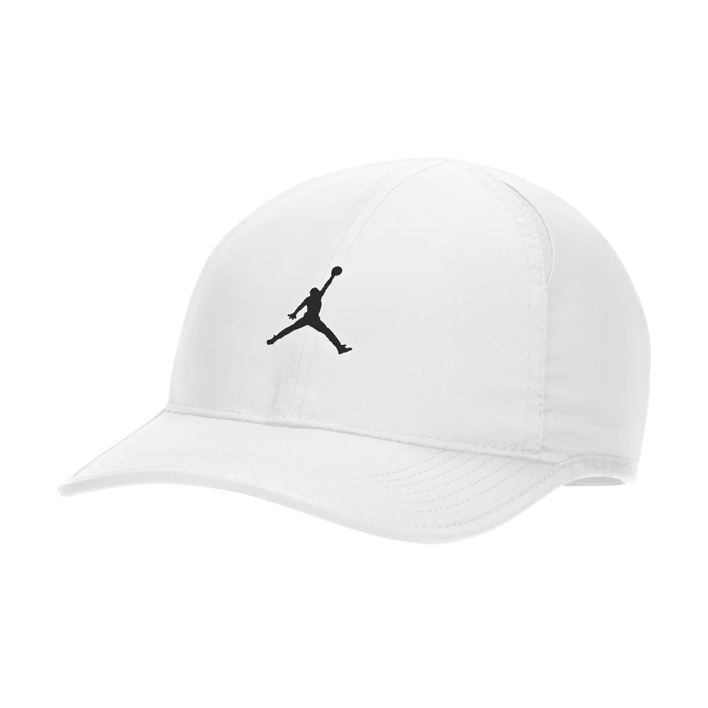 Jordan Dri-FIT Club Unstructured Curved Bill Cap 'White'