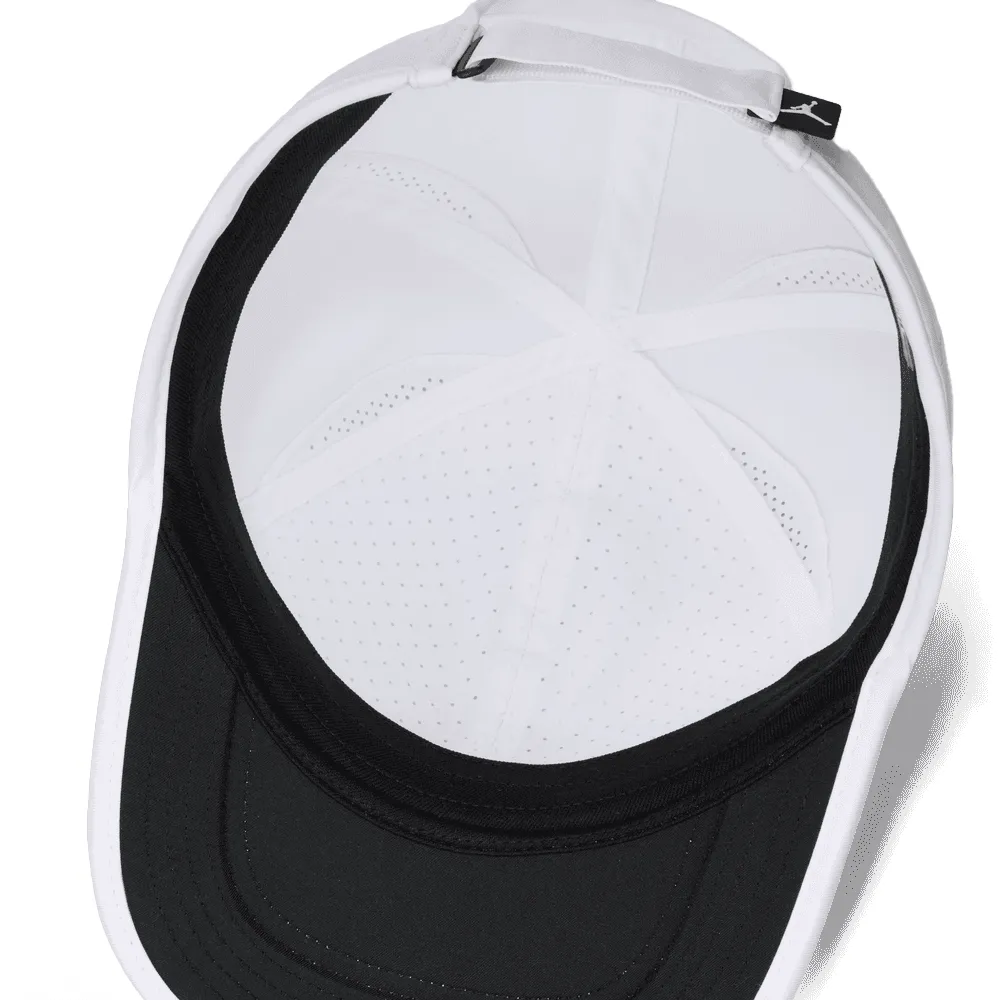 Jordan Dri-FIT Club Unstructured Curved Bill Cap 'White'