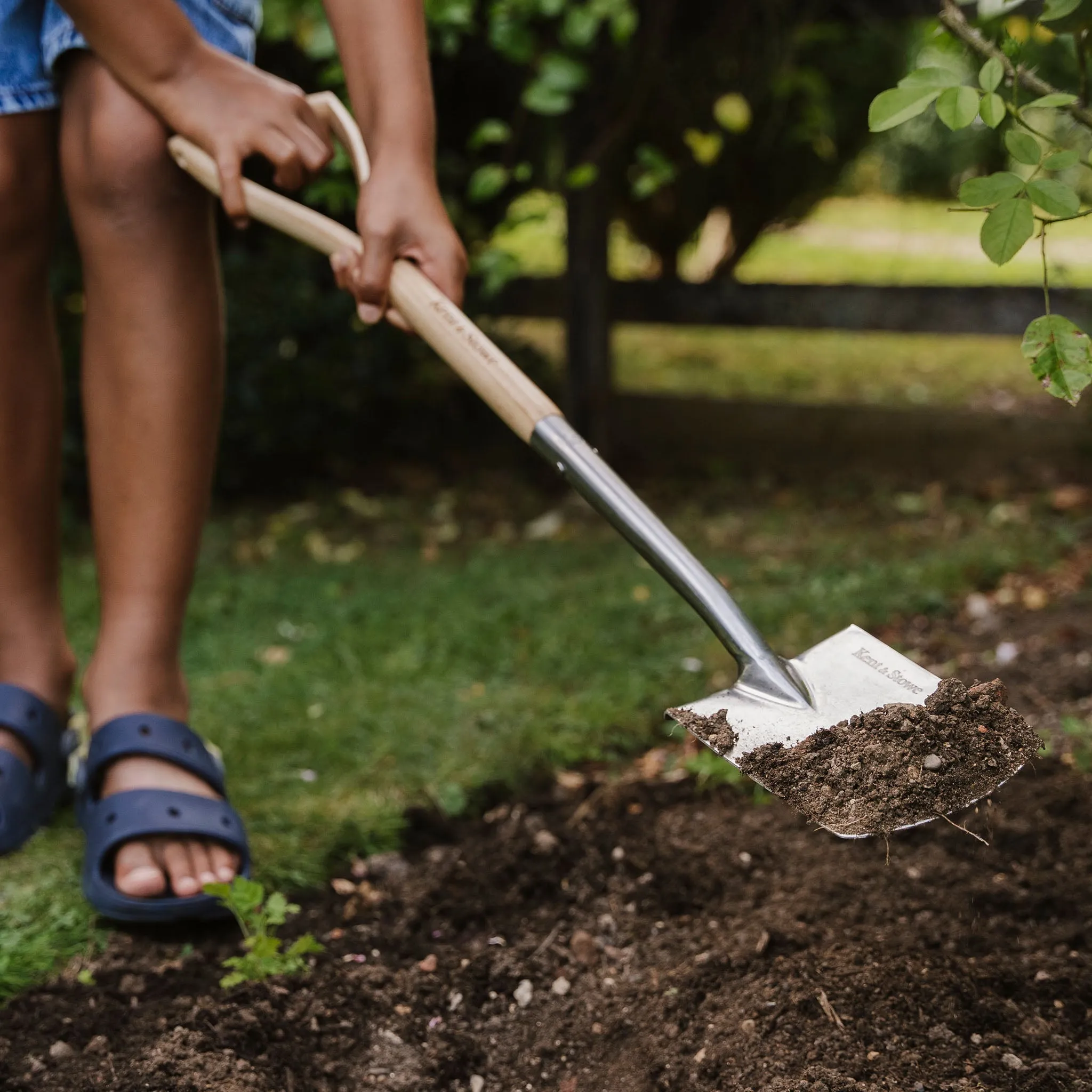 Kent & Stowe Kids Stainless Steel Digging Spade