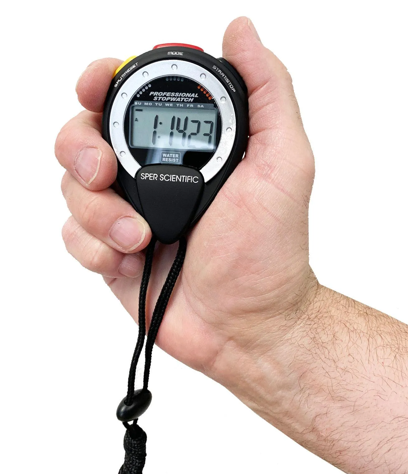 Large Display Water Resistant Stopwatch - NIST Certified