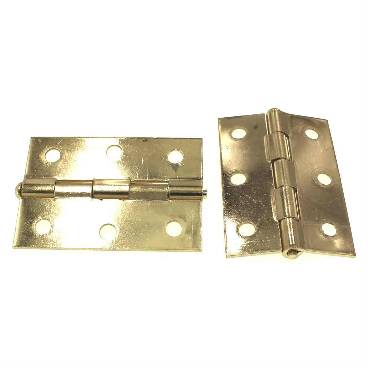 Lawrence Brothers 2 1/2 x 1 3/4 Loose Pin Narrow Hinges 2 Pack D820S-BB