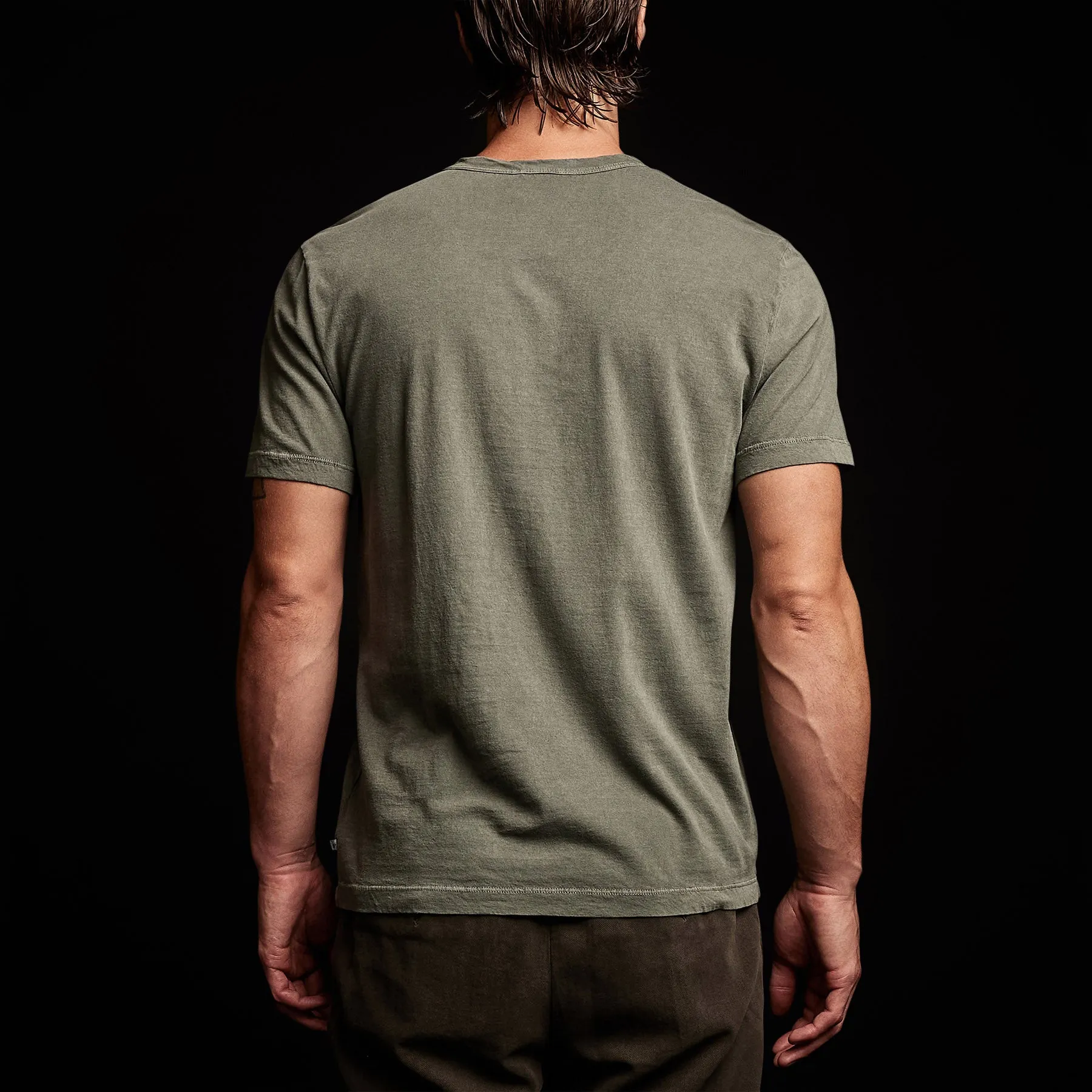 Lightweight Jersey Pocket Tee - Alligator Pigment