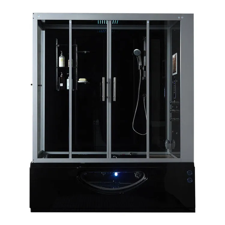 Maya Bath Catania Platinum 2-Person Freestanding Steam Shower