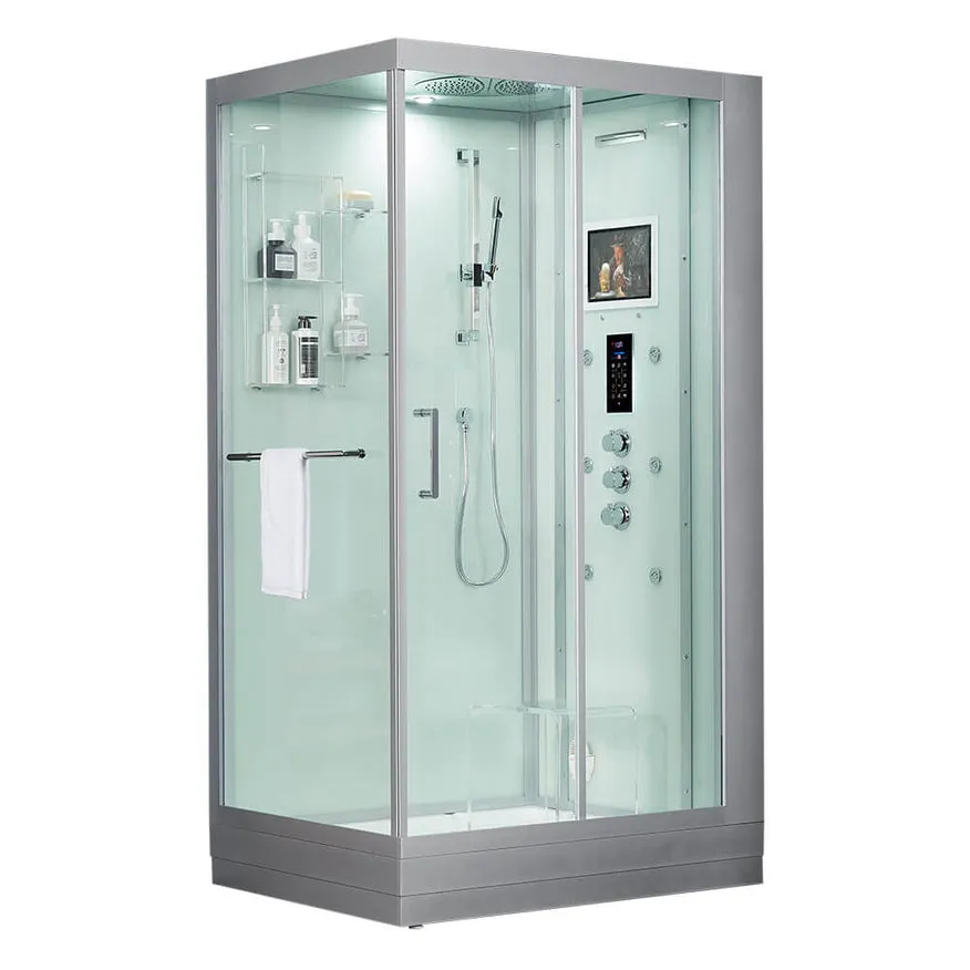 Maya Bath Lucca Platinum Freestanding Steam Shower