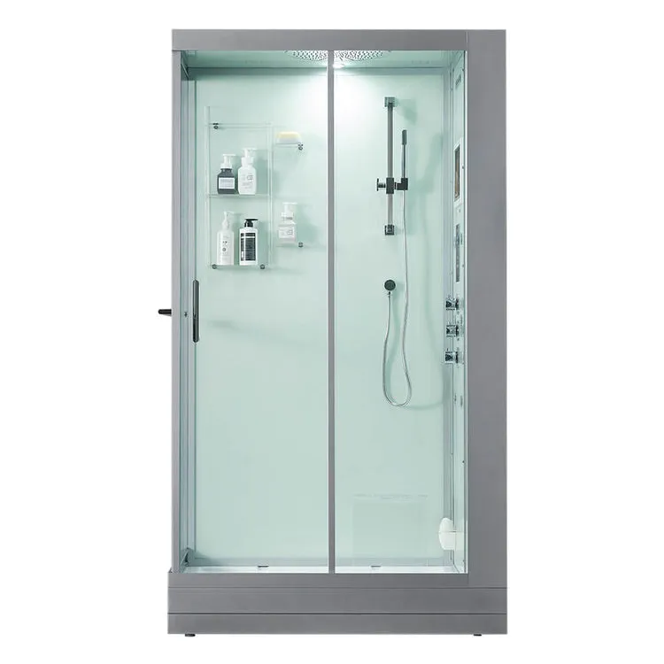 Maya Bath Lucca Platinum Freestanding Steam Shower