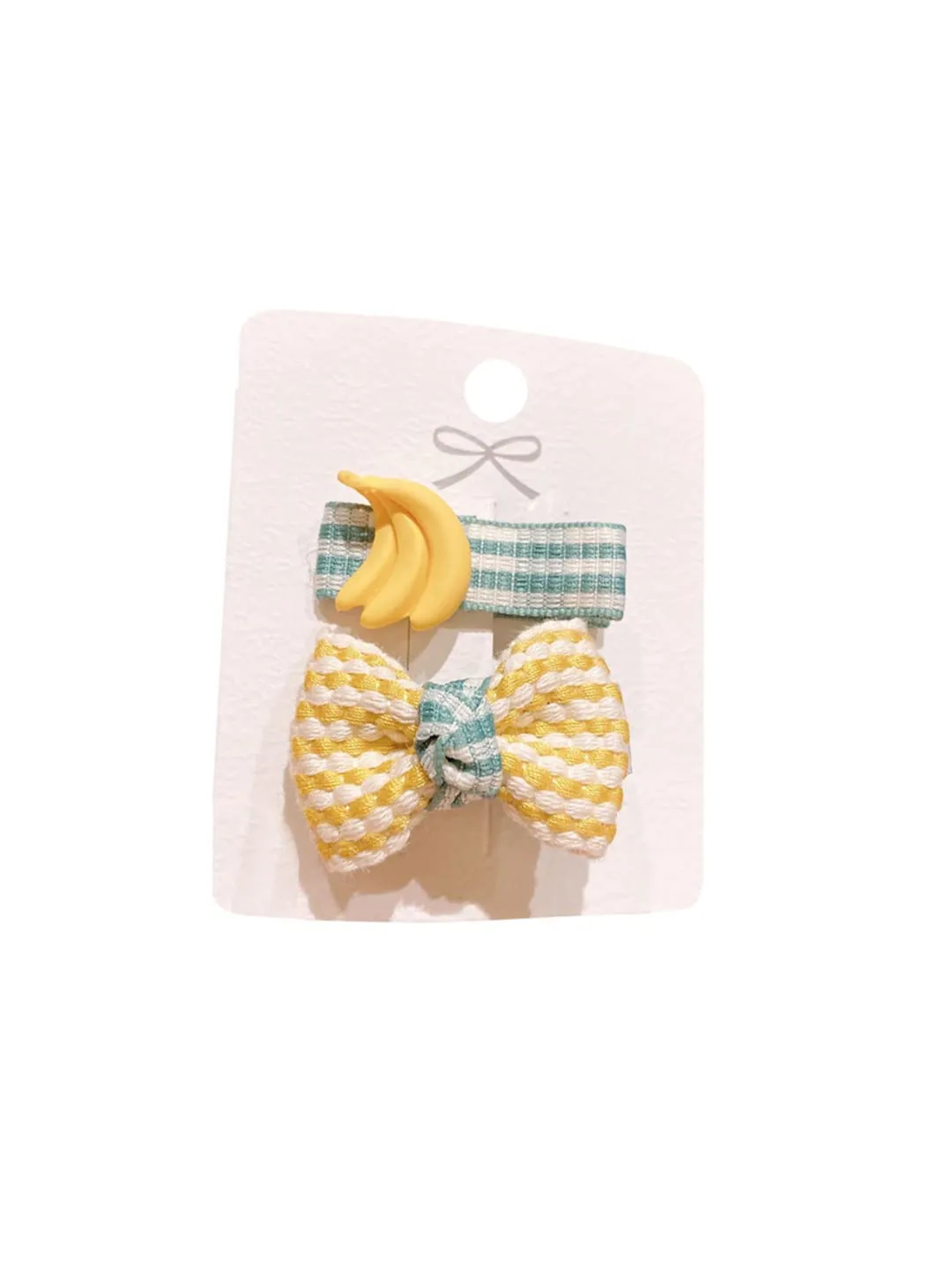 Melbees by Yellow Chimes Hair Clips for Girls 6 Pcs Hair Clips Cute Bow Shaped Hairclips for Kids Atractive Snap Clips Aligator Clips Hair Accessories for Kids and Girls.