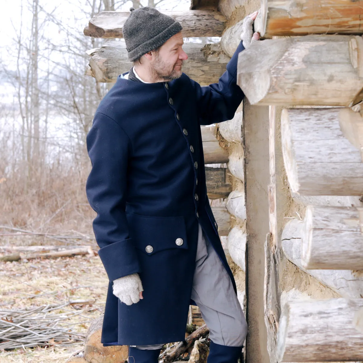 Men's 18th Century Wool Civilian Coat