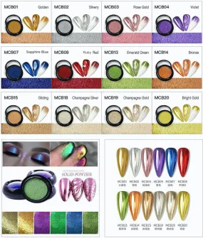 Mirror Chrome Nail Powder