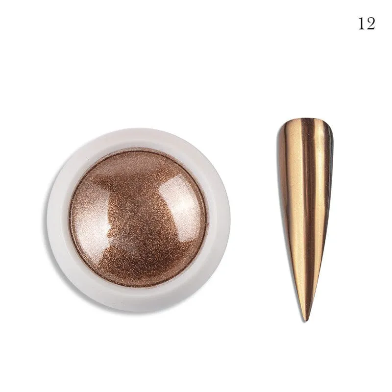 Mirror Chrome Nail Powder